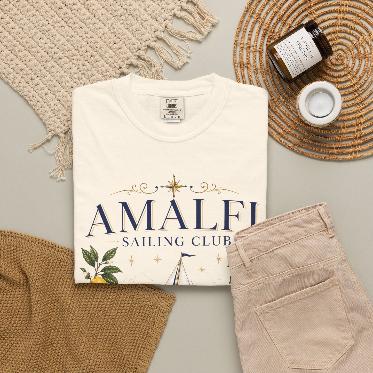 Amalfi Sailing Club – Regatta Luxury | Premium Graphic Tee