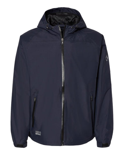 DRI Duck Cheyenne Men's Cotton Canvas Hooded Work Jacket, 5020, Small, Tobacco
