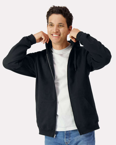 Unisex SoftstyleÃ‚Â® Full-Zip Hooded Sweatshirt
