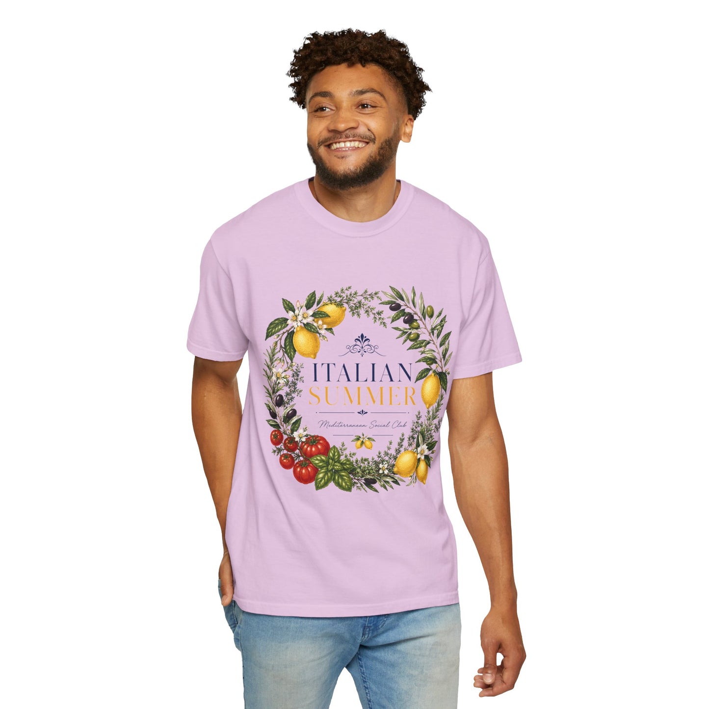 Italian Summer – Mediterranean Social Club | Premium Graphic Tee