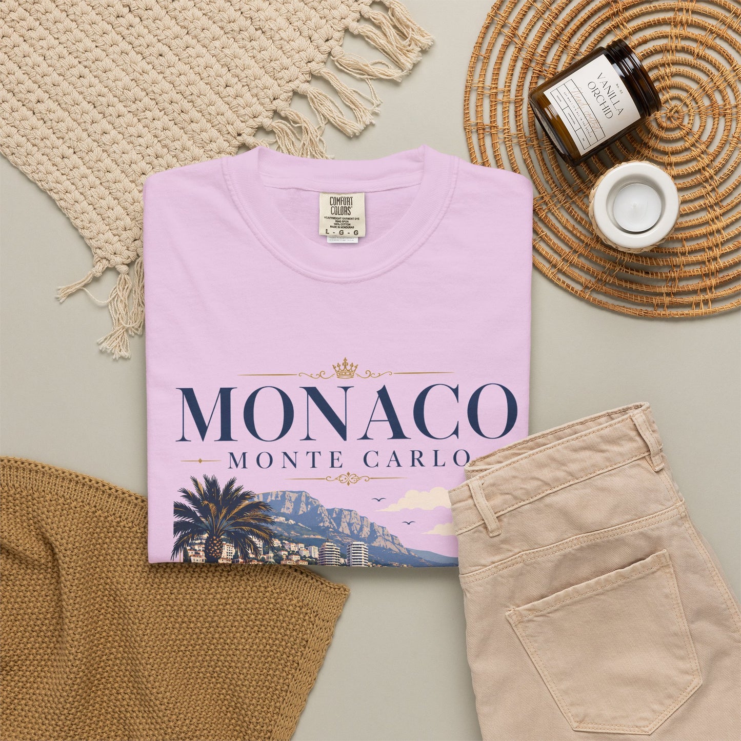 Monaco Monte Carlo – Luxury Coast | Premium Summer Tee
