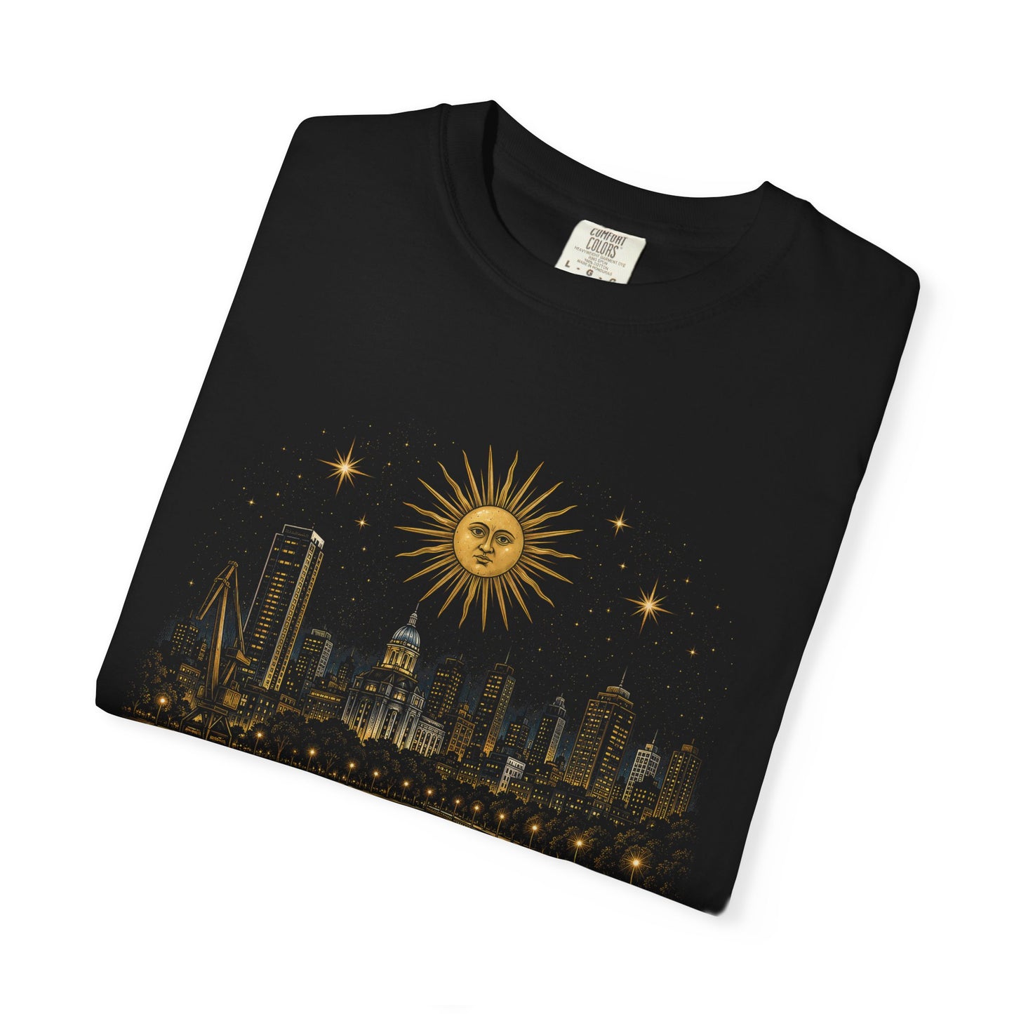 Rosario Argentina Cuna de Leyendas PNG | Vintage City Skyline Sol de Mayo Design | Argentina Pride Shirt