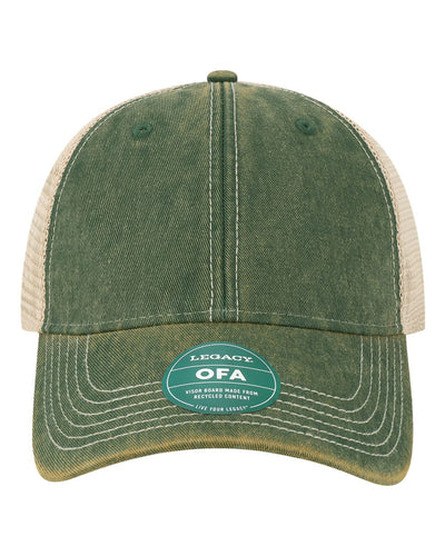 Legacy Old Favorite Trucker Cap One Size Dark Green/Khaki