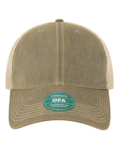 Legacy Old Favorite Trucker Cap One Size Grey/Khaki