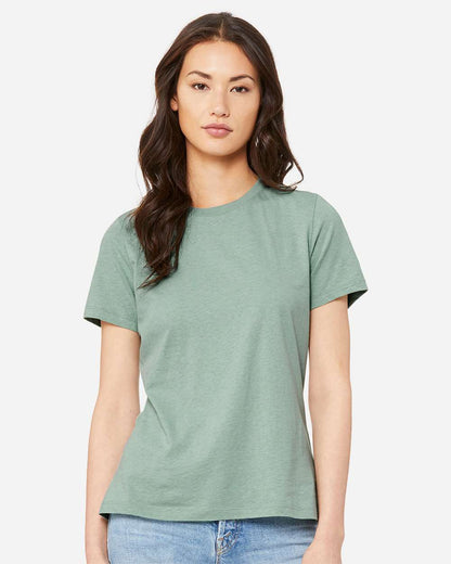 WomenÂ’s Relaxed Fit Heather CVC Tee