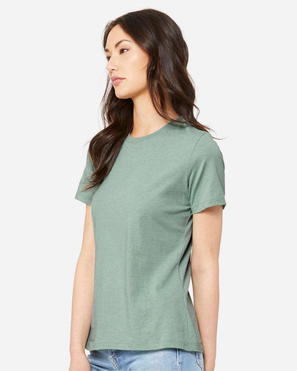 WomenÂ’s Relaxed Fit Heather CVC Tee