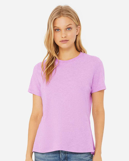 WomenÂ’s Relaxed Fit Heather CVC Tee