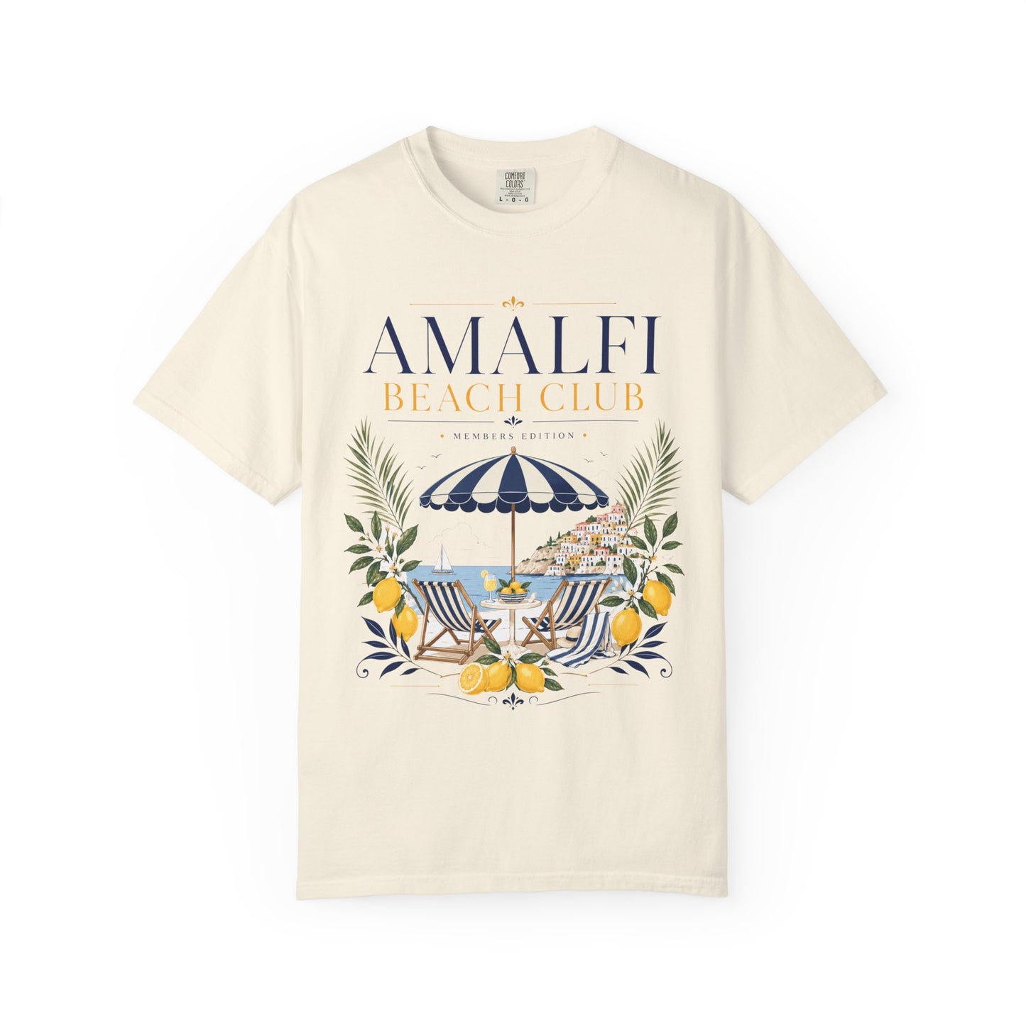 Amalfi Beach Club – Members Edition | Premium Summer Tee