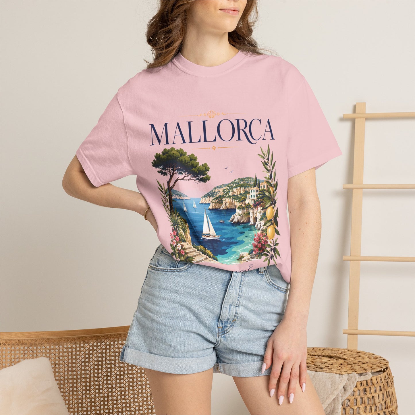 Mallorca Mediterranean Escape – Coastal Paradise | Premium Summer Tee