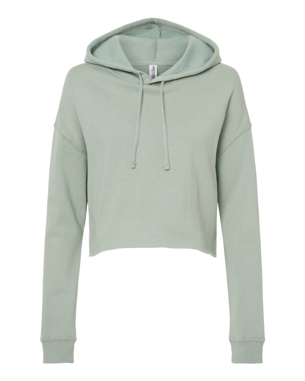 Independent Trading Co. AFX64CRP Women Lightweight Crop Hooded Sweatshirt