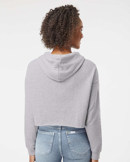 WomenÂ’s Lightweight Crop Hooded Sweatshirt