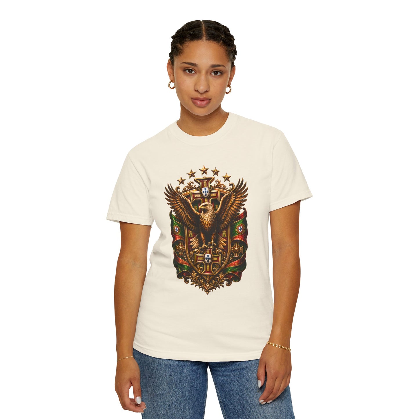 🇵🇹 Portugal Football World Cup 2026 'Cruz de Portugal' Imperial Shield | Premium Graphic Tee