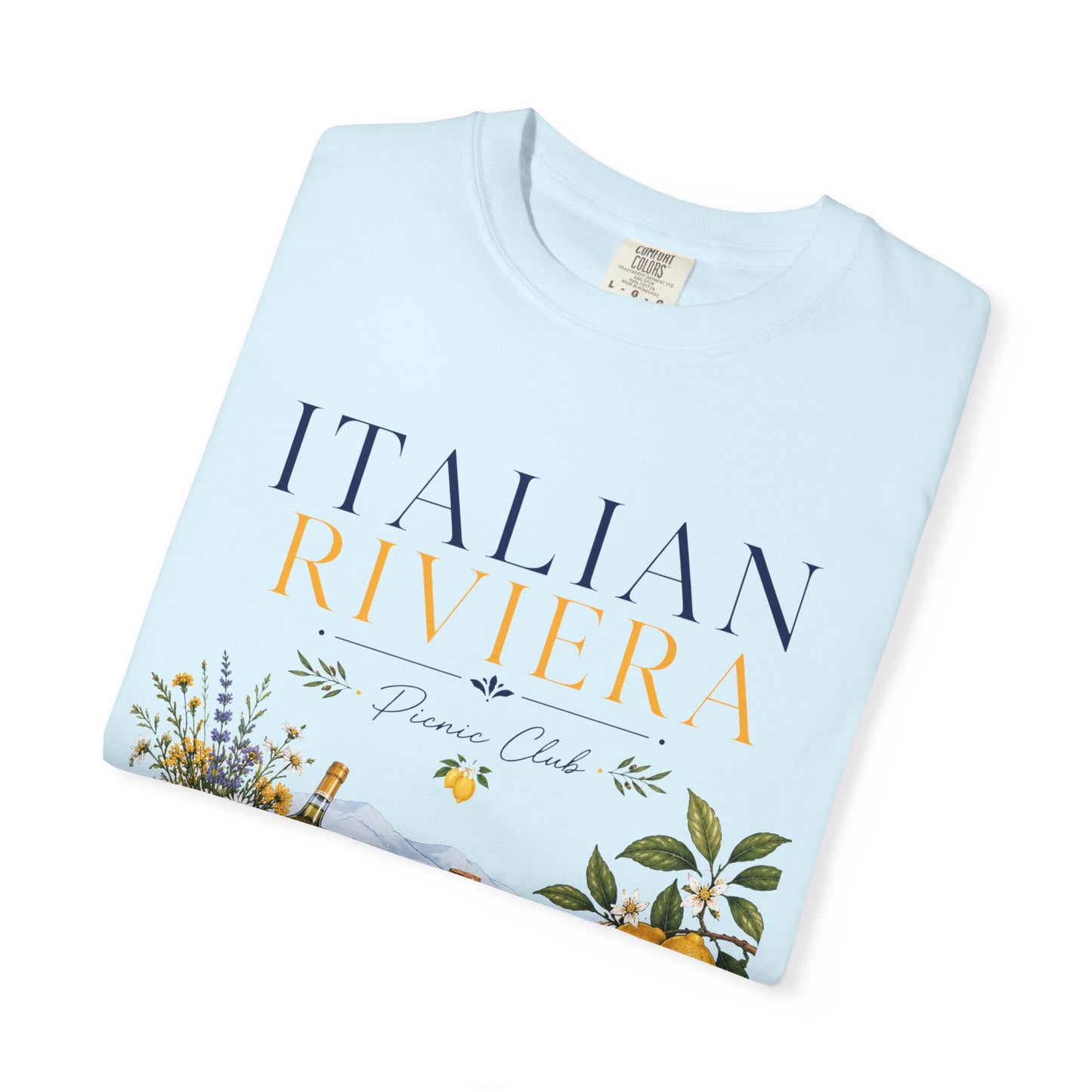Italian Riviera Picnic Club – Al Fresco Luxury | Premium Summer Tee