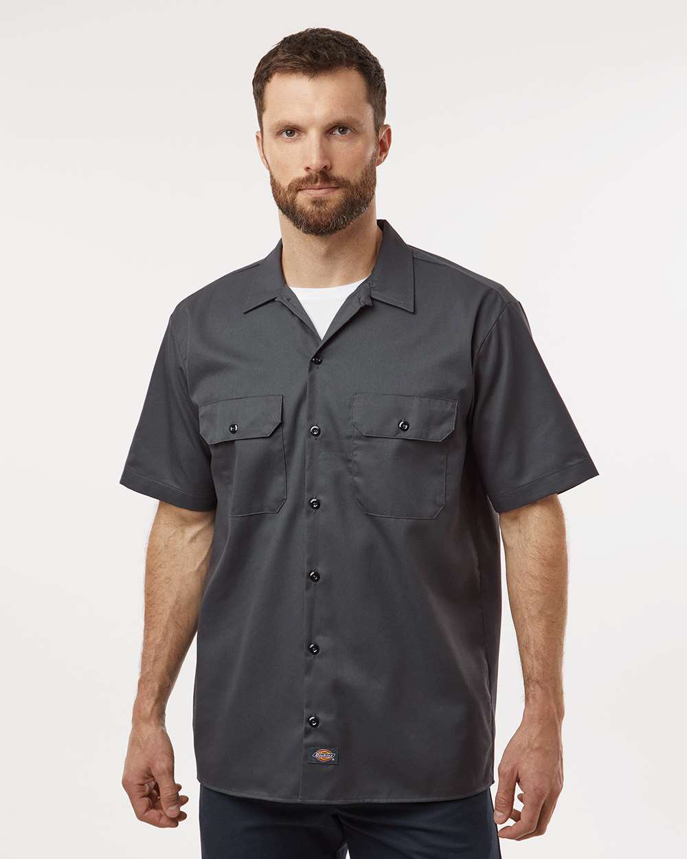 Men's Tall Short Sleeve Work Shirt