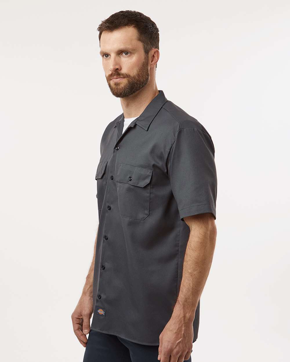 Men's Tall Short Sleeve Work Shirt