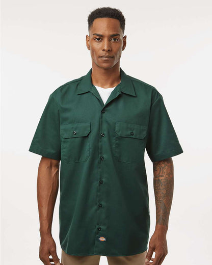 Men's Tall Short Sleeve Work Shirt