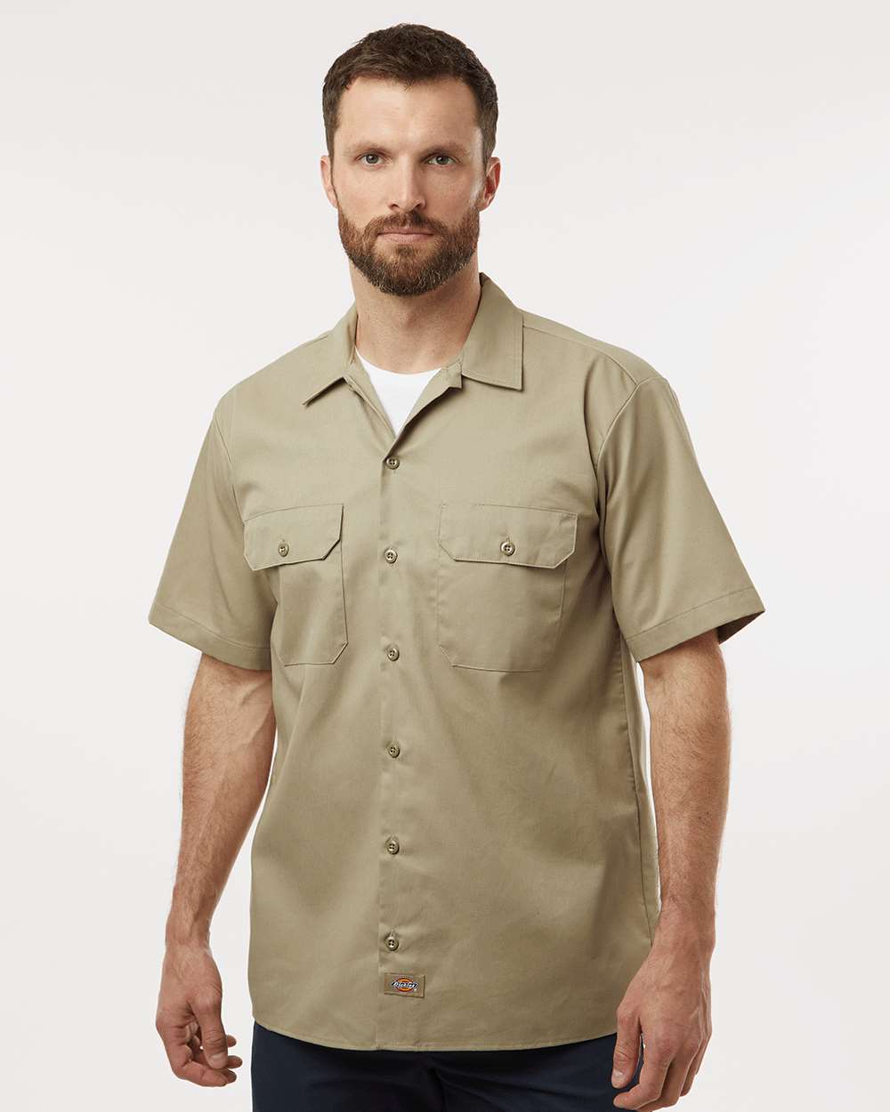 Men's Tall Short Sleeve Work Shirt