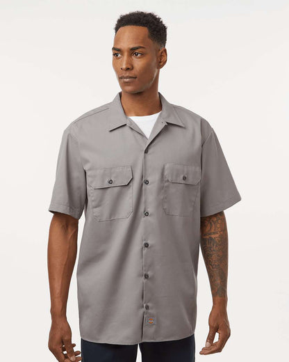 Men's Tall Short Sleeve Work Shirt