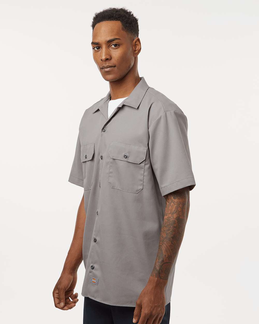 Men's Tall Short Sleeve Work Shirt