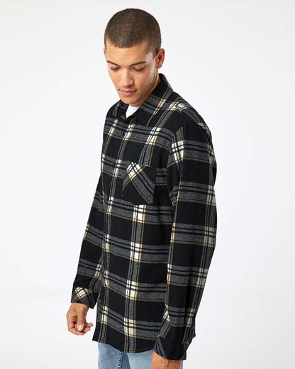 Men's Open Pocket Flannel Shirt