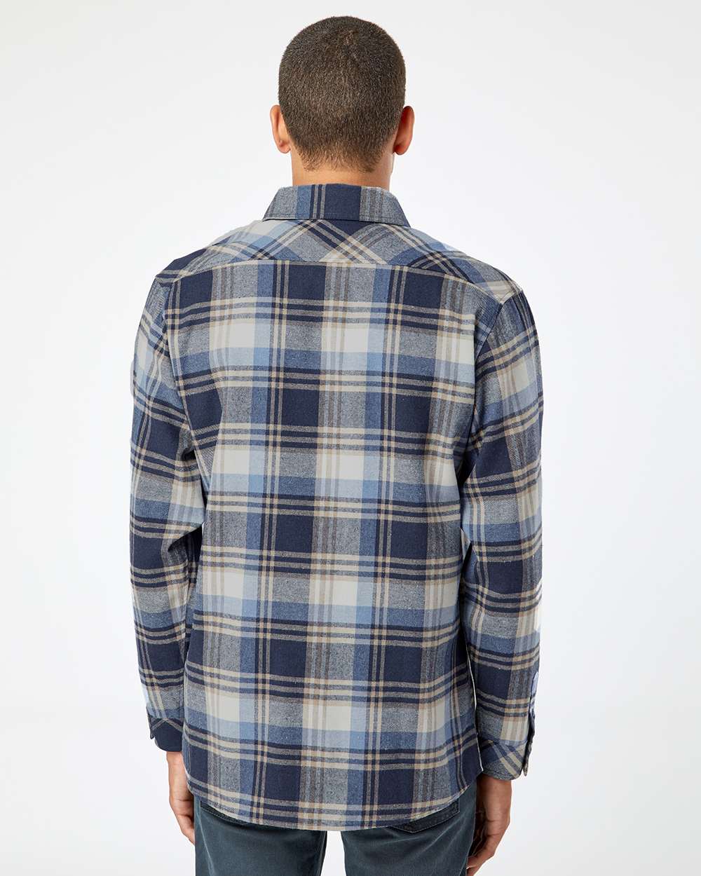 Men's Open Pocket Flannel Shirt