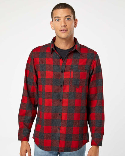Men's Open Pocket Flannel Shirt