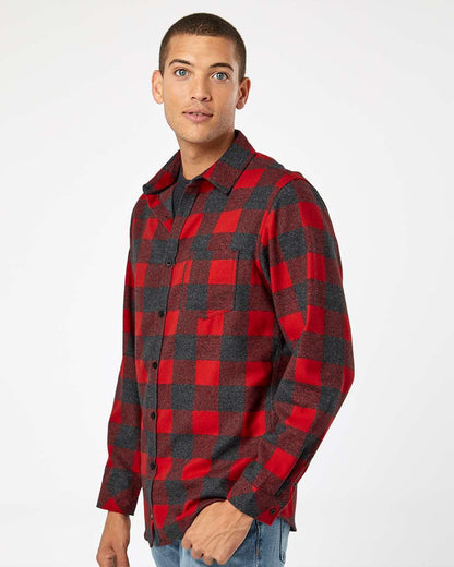 Men's Open Pocket Flannel Shirt