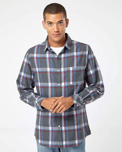 Men's Open Pocket Flannel Shirt