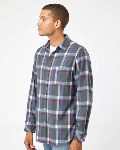 Men's Open Pocket Flannel Shirt