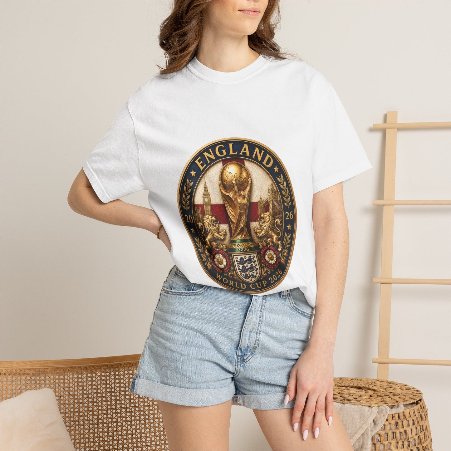 England World Cup 2026 Medallion – London Glory | Premium Graphic Tee