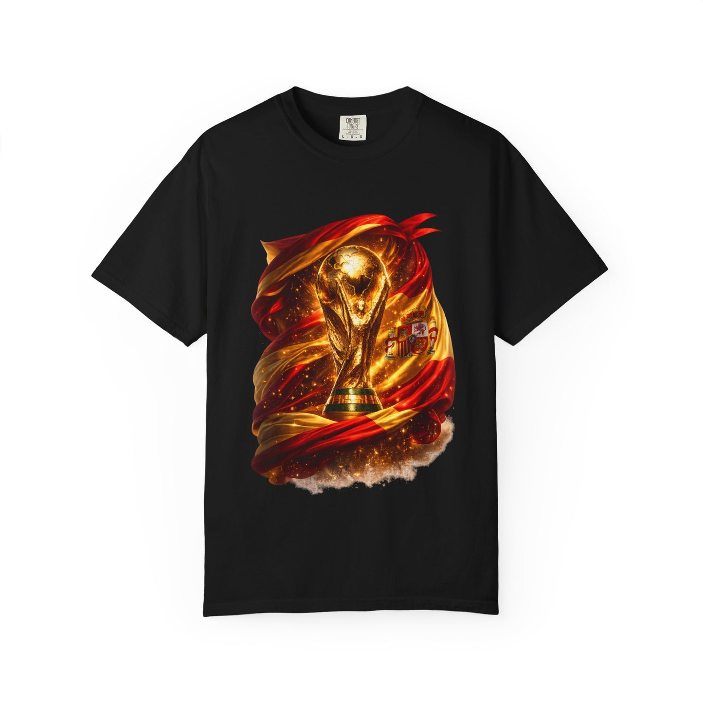 Spain Football World Cup 2026 'Resplandor Eterno' Shrouded Trophy | Premium Graphic Tee