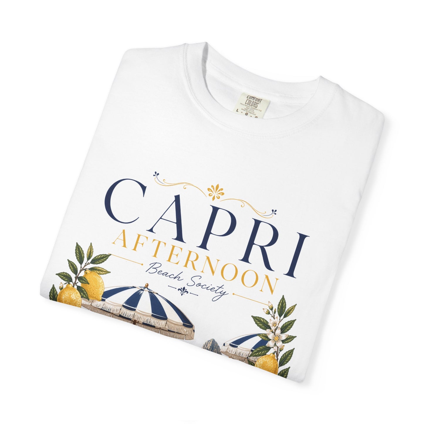 Capri Afternoon – Beach Society | Premium Graphic Tee