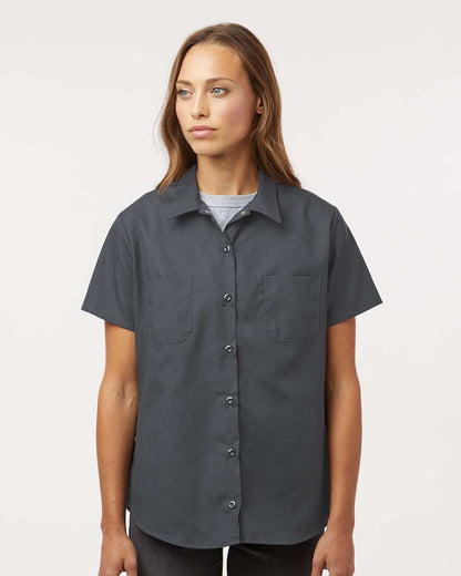 Women's Industrial Short Sleeve Work Shirt