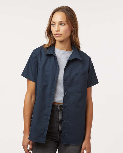 Women's Industrial Short Sleeve Work Shirt