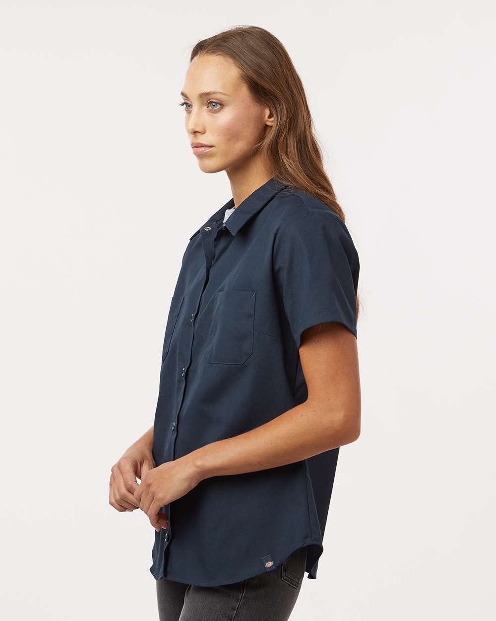 Women's Industrial Short Sleeve Work Shirt