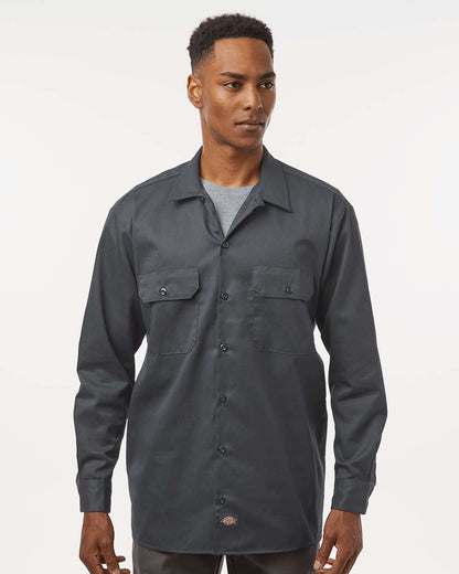 Men's Tall Long Sleeve Work Shirt