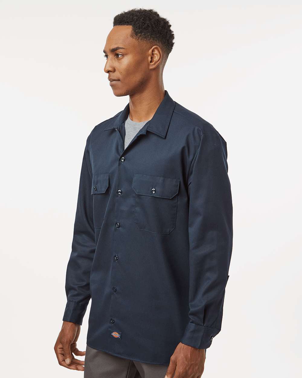 Men's Tall Long Sleeve Work Shirt