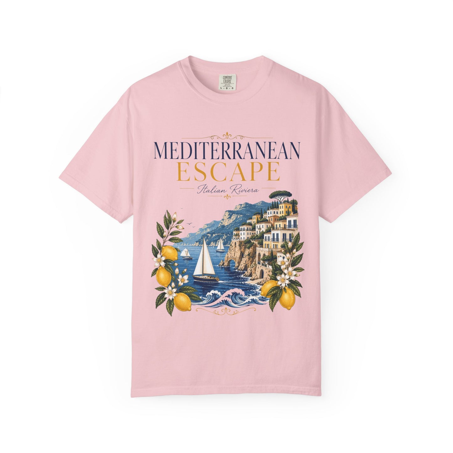 Mediterranean Escape – Italian Riviera | Premium Summer Tee