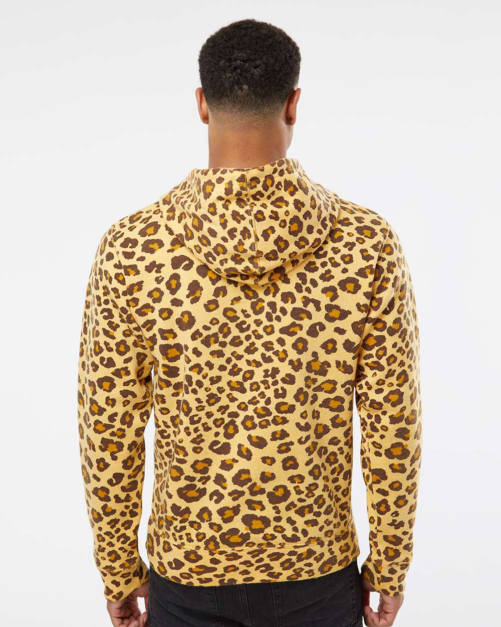 Men's Triblend Fleece Hooded Sweatshirt