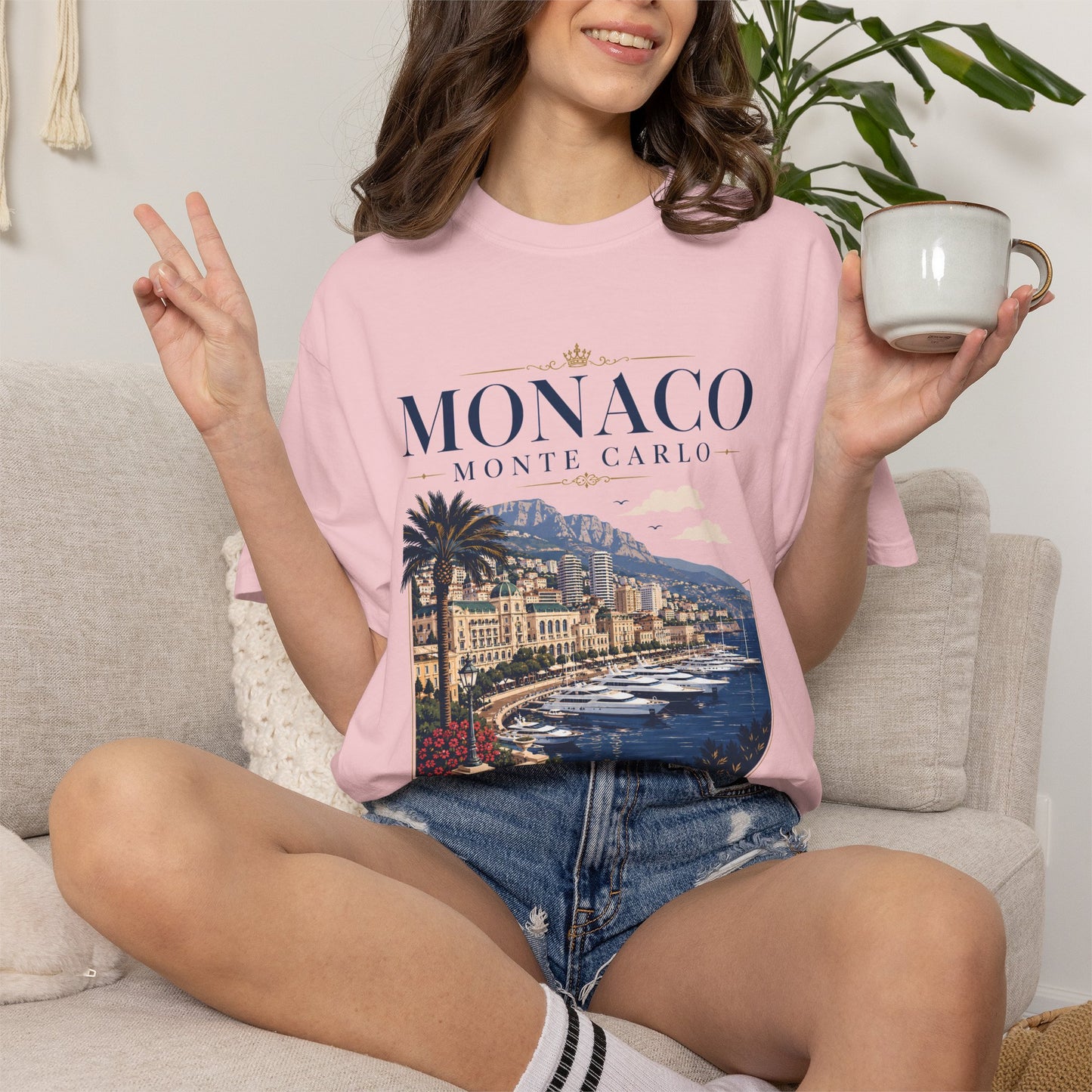 Monaco Monte Carlo – Luxury Coast | Premium Summer Tee