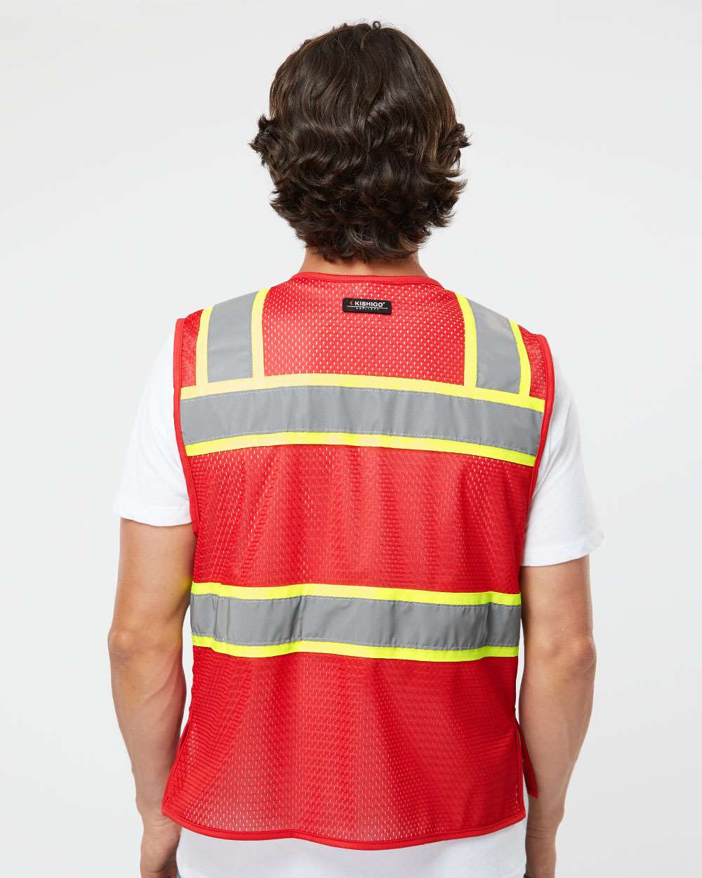 Unisex EV SeriesÂ® Enhanced Visibility 3 Pocket Mesh Vest