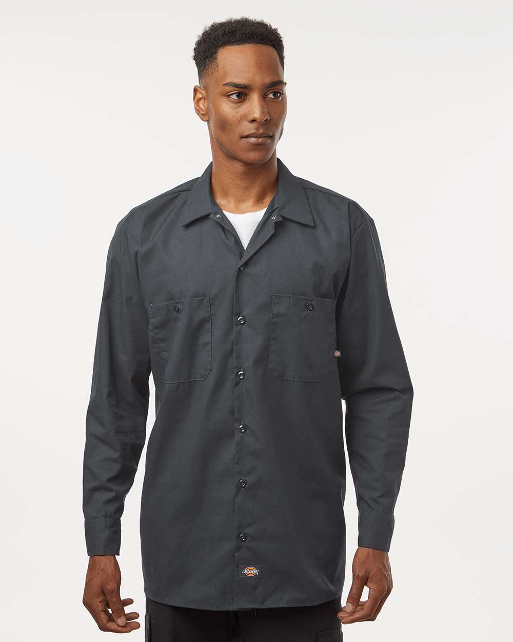 Men's Industrial Long Sleeve Work Shirt