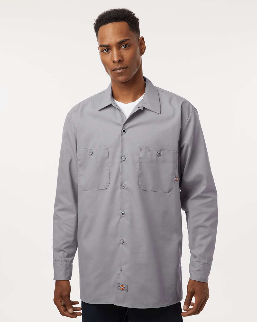 Men's Industrial Long Sleeve Work Shirt