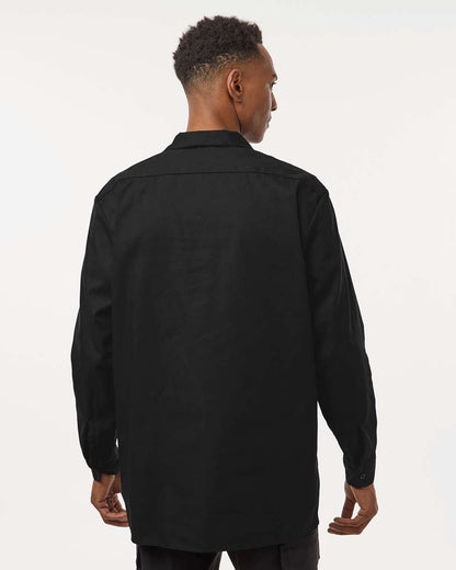 Men's Tall Industrial Long Sleeve Work Shirt
