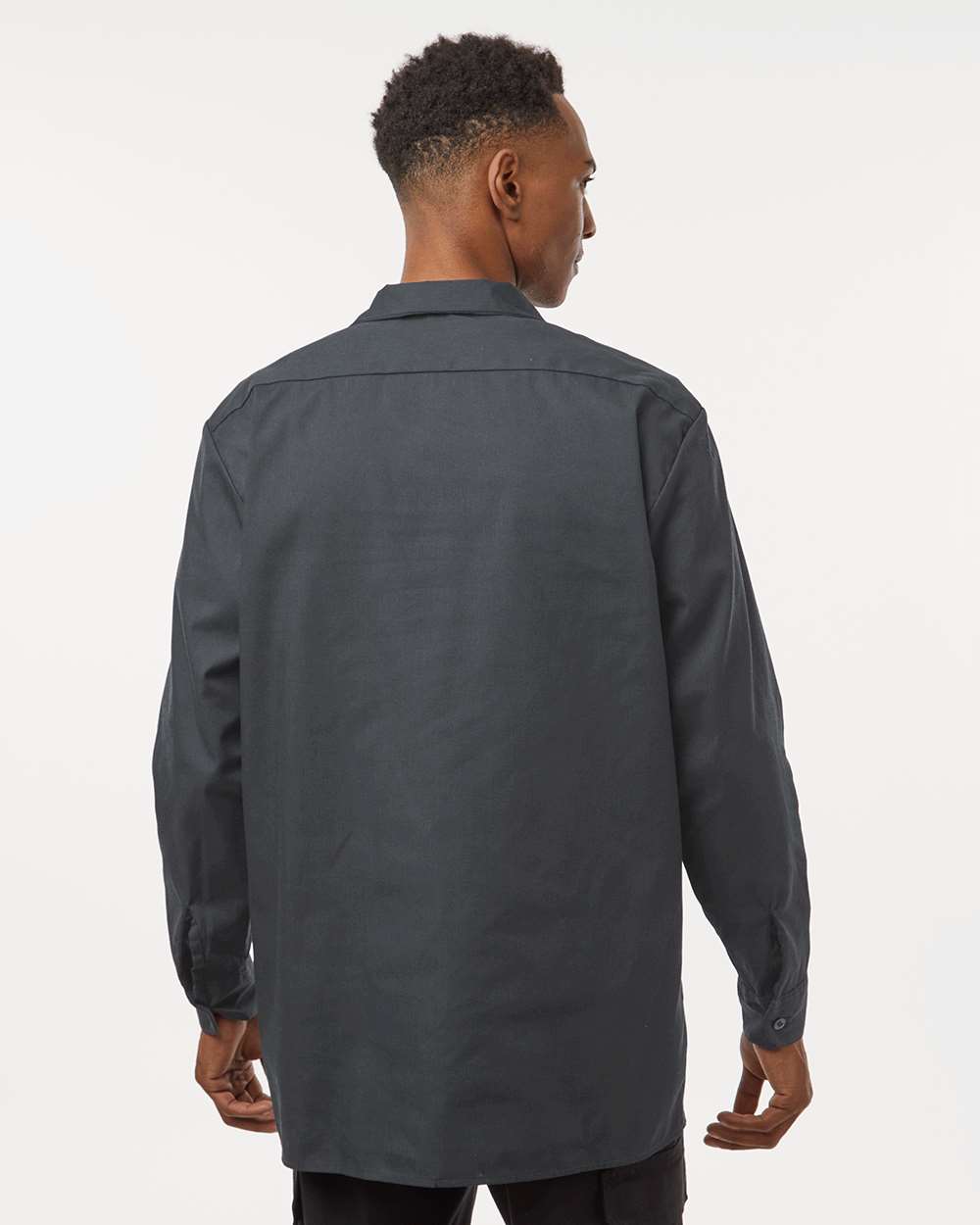 Men's Tall Industrial Long Sleeve Work Shirt