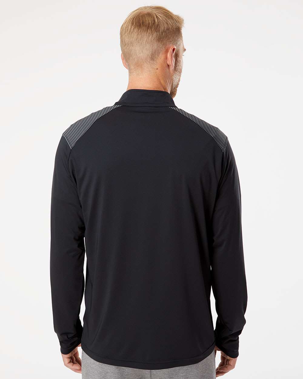 Men's Ultimate365 Lightweight Shoulder Stripe Quarter-Zip Pullover