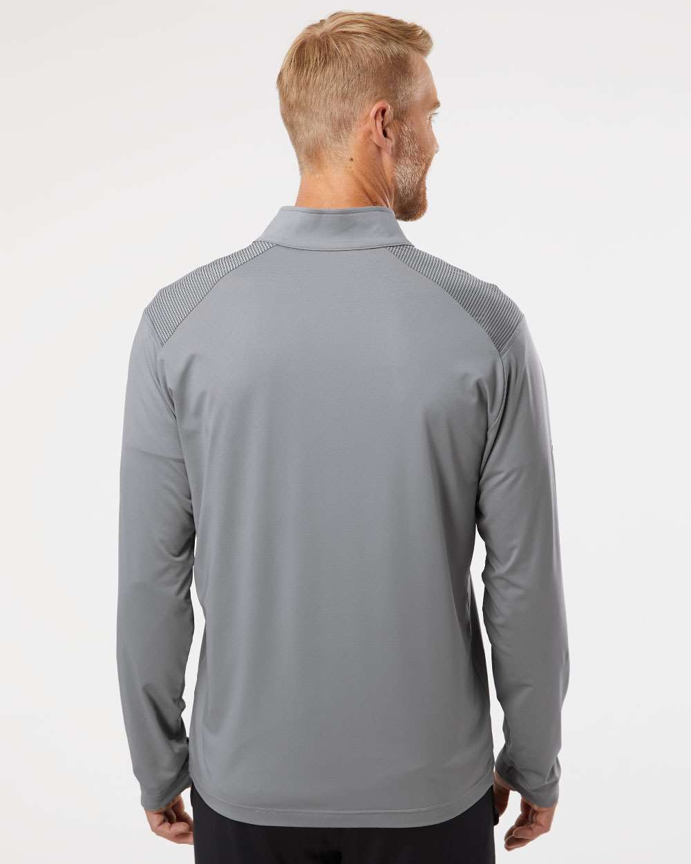 Men's Ultimate365 Lightweight Shoulder Stripe Quarter-Zip Pullover