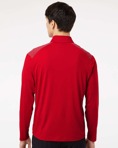 Men's Ultimate365 Lightweight Shoulder Stripe Quarter-Zip Pullover