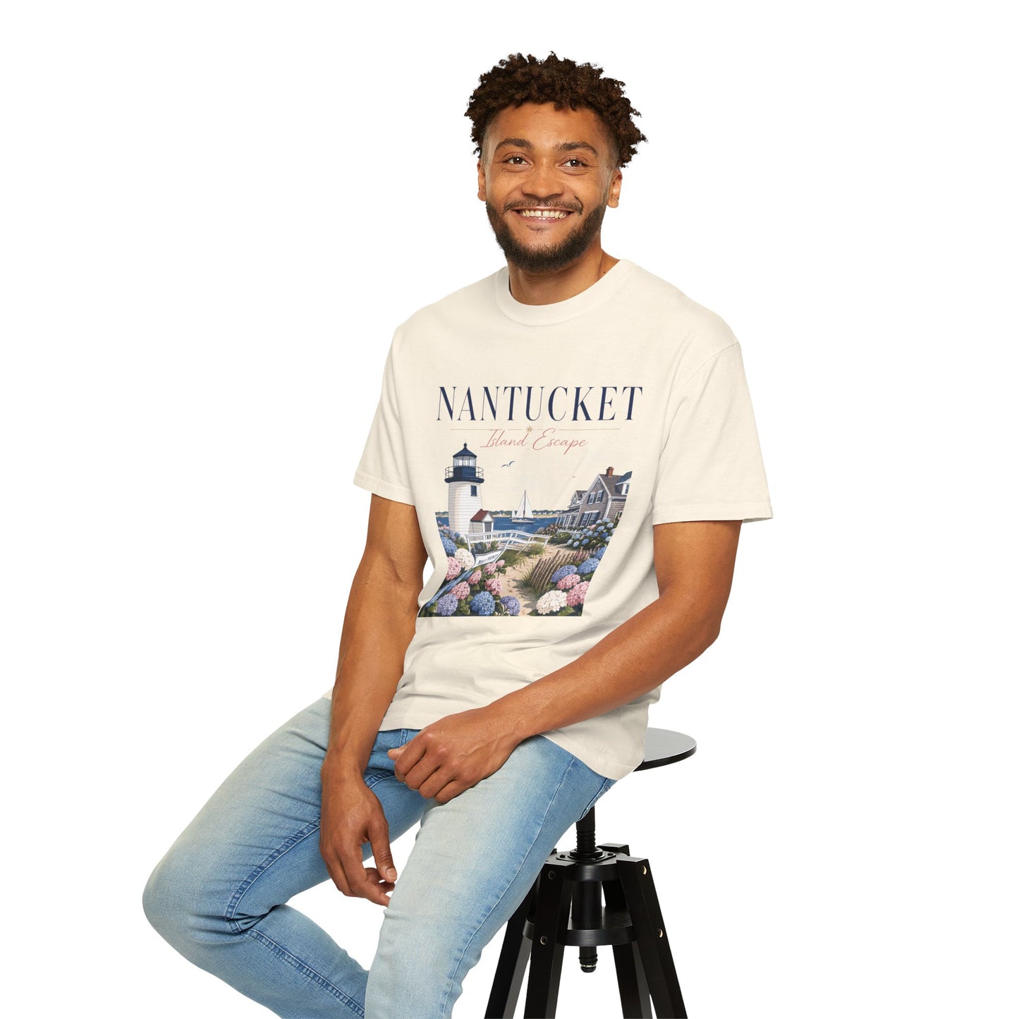 Nantucket Island Escape – Brant Point | Premium Summer Tee