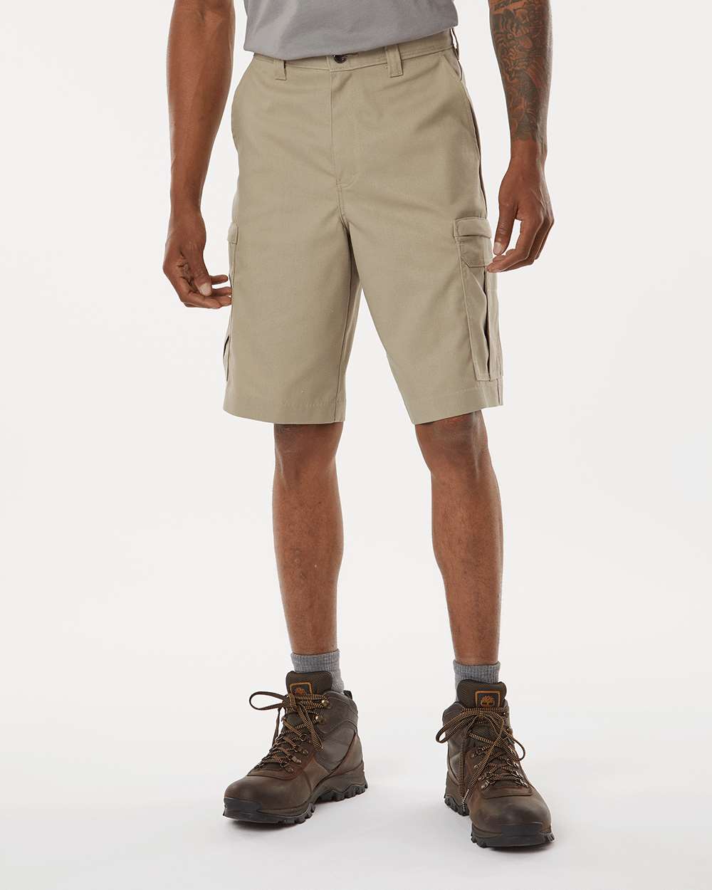 Men's Extended Sizes Premium 11" Industrial Cargo Shorts